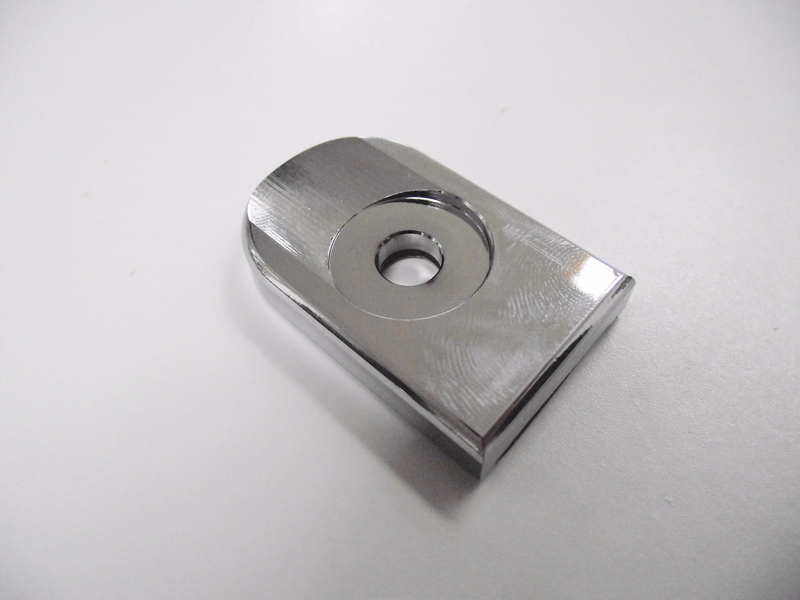 Seat Bolt mount plate cover chrome For Harley Fat boy Road King Softail eBay