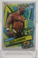 2021 Topps WWE Slam Attax #141 Shelton Benjamin wrestling card