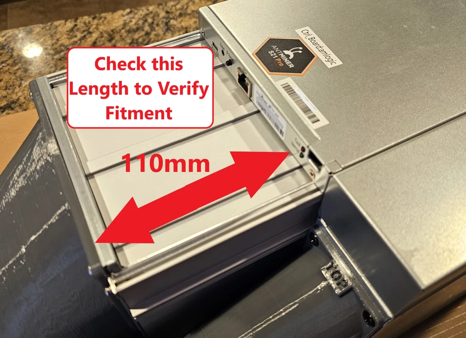 S21 Pro  S21 XP  S21 PLUS  8"  Deluxe ASIC Crypto  Silencer/Cooling Kit Antminer - Image 3 of 4