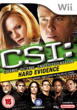 CSI: Crime Scene Investigation Hard Evidence (Wii) Puzzle FREE Shipping, Save £s