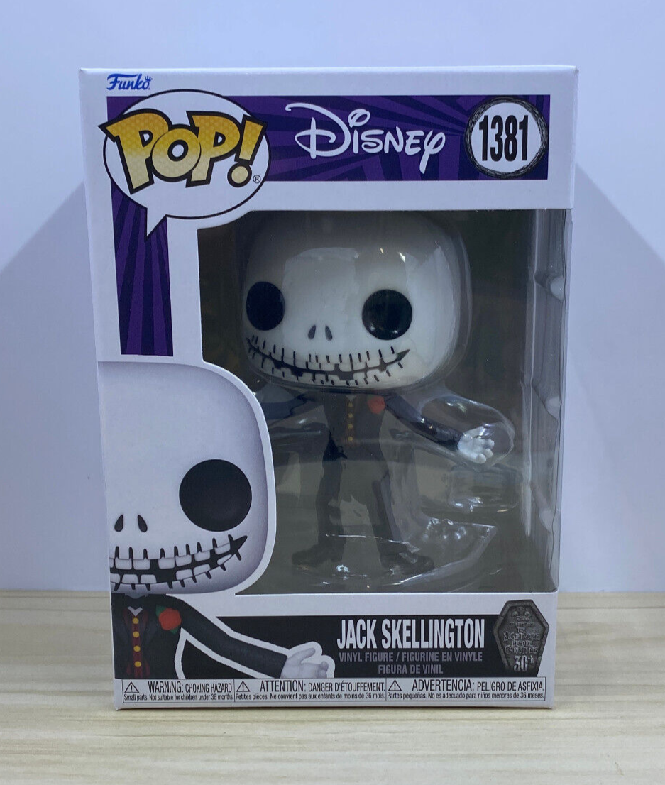 Funko POP! Disney ジャック・スケリントン 1381 Funko Pop! #1381 Disney Nightmare Before Christmas 30th Annv