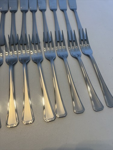 Série De 12 Couteaux Et 12 Fourchettes À Poisson Guy Degrenne En Inox - Imagen 10 de 23