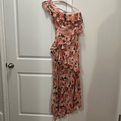 thurley pink dress Rainbow Mini Dress by Thurley for Hire