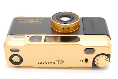 S/N 0001【UNUSED!!!】Contax T2 Gold 60 years Limited Anniversary