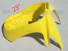 ROKETA,SUNL,BMX,PEACE SPORTS TPGS-808 150CC GAS SCOOTER FRONT FARING IN YELLOW