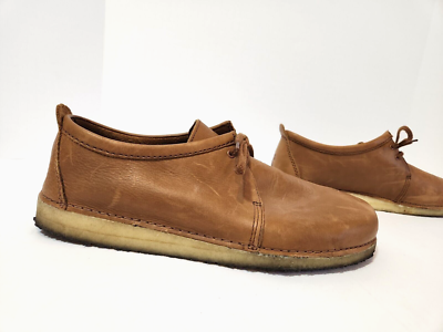 Clarks Originals Chukka Boots Mens 8‎ M Black Desert Leather Ankle Shoes 21621 Clarks Originals Chukka Boots 21621 Tan Brown Leather Shoes  main image 2