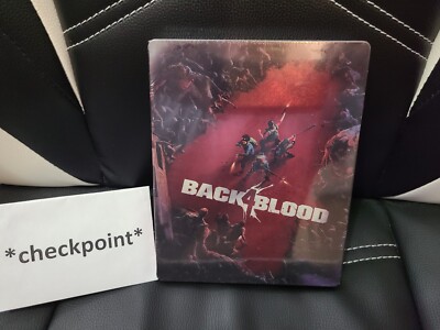 NEW Back 4 Blood Steelbook Case Only *NO GAME* - Best Buy Exclusive SEALED!