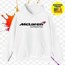 Mclaren F1 Team Sports Automotive Design Logo Hoodie USA Size L