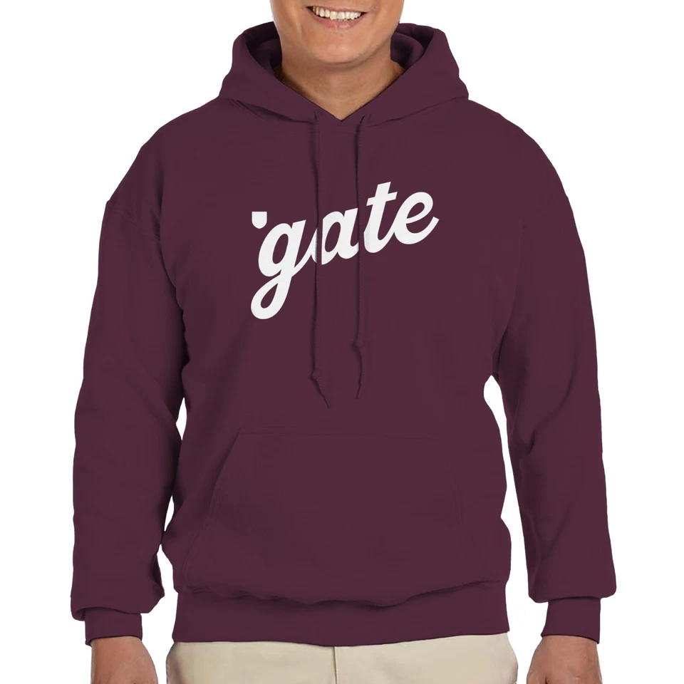 Colgate Script Wordmark Hoodie - Maroon - Image 3 of 4