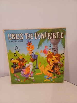 LOSTnFOUNDS★ヴィンテージ★ライオンちゃん★海外★ Linus The Lionhearted LP 1964 General Foods Corporation Vinyl