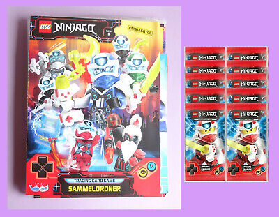 10 Booster Starterpack LEGO NINJAGO TCG Serie 5 Sammelmappe