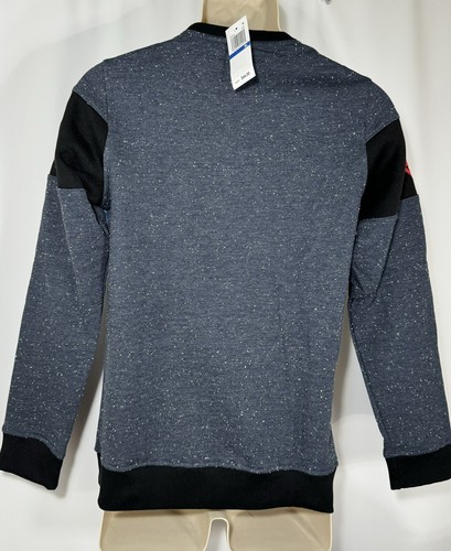 DC Comics Boy's Long Sleeve Sweatshirt Superman Man Of Steel XL Dark Navy Ash - Picture 8 of 9