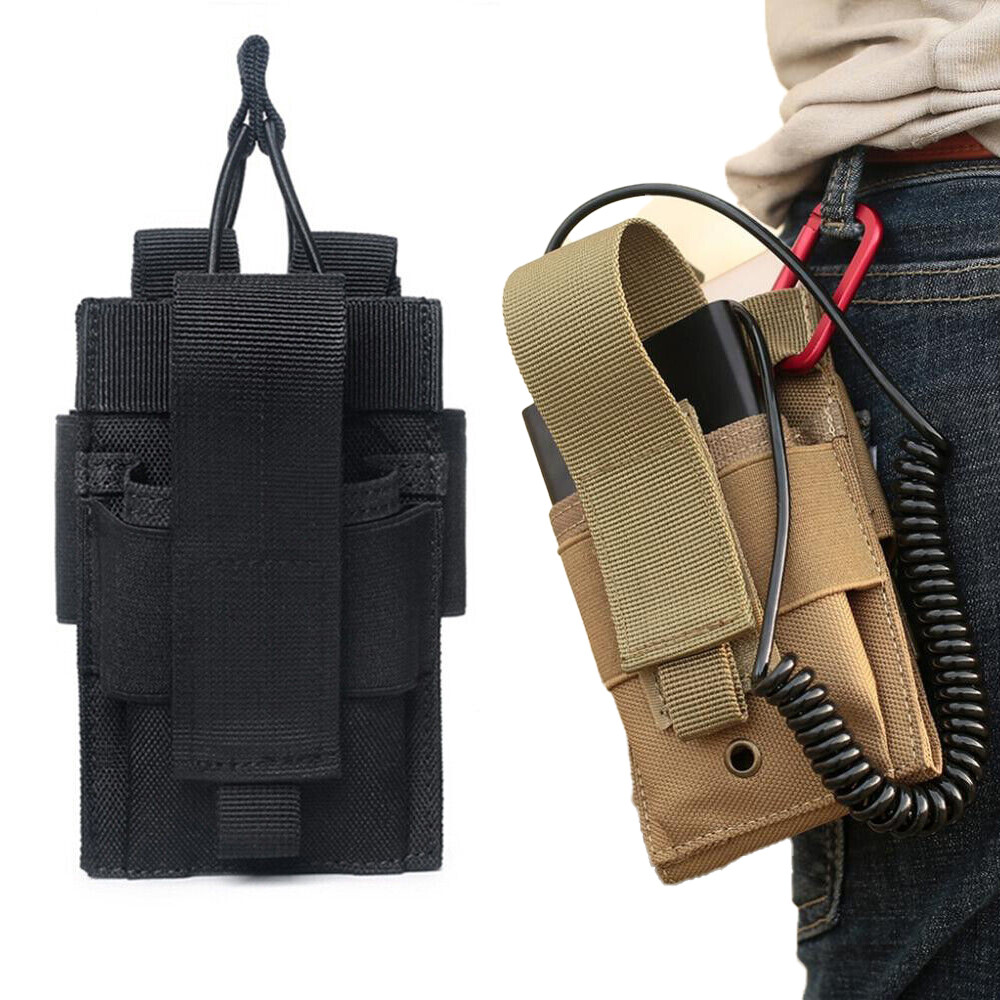 2X Nouveau Extérieur Tactique Molle Téléphone Portable Sac En Nylon