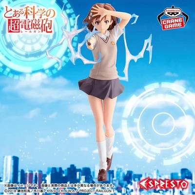 Toaru Majutsu No Index Mikoto Misaka Figuren Espresto Level 5 Banpresto