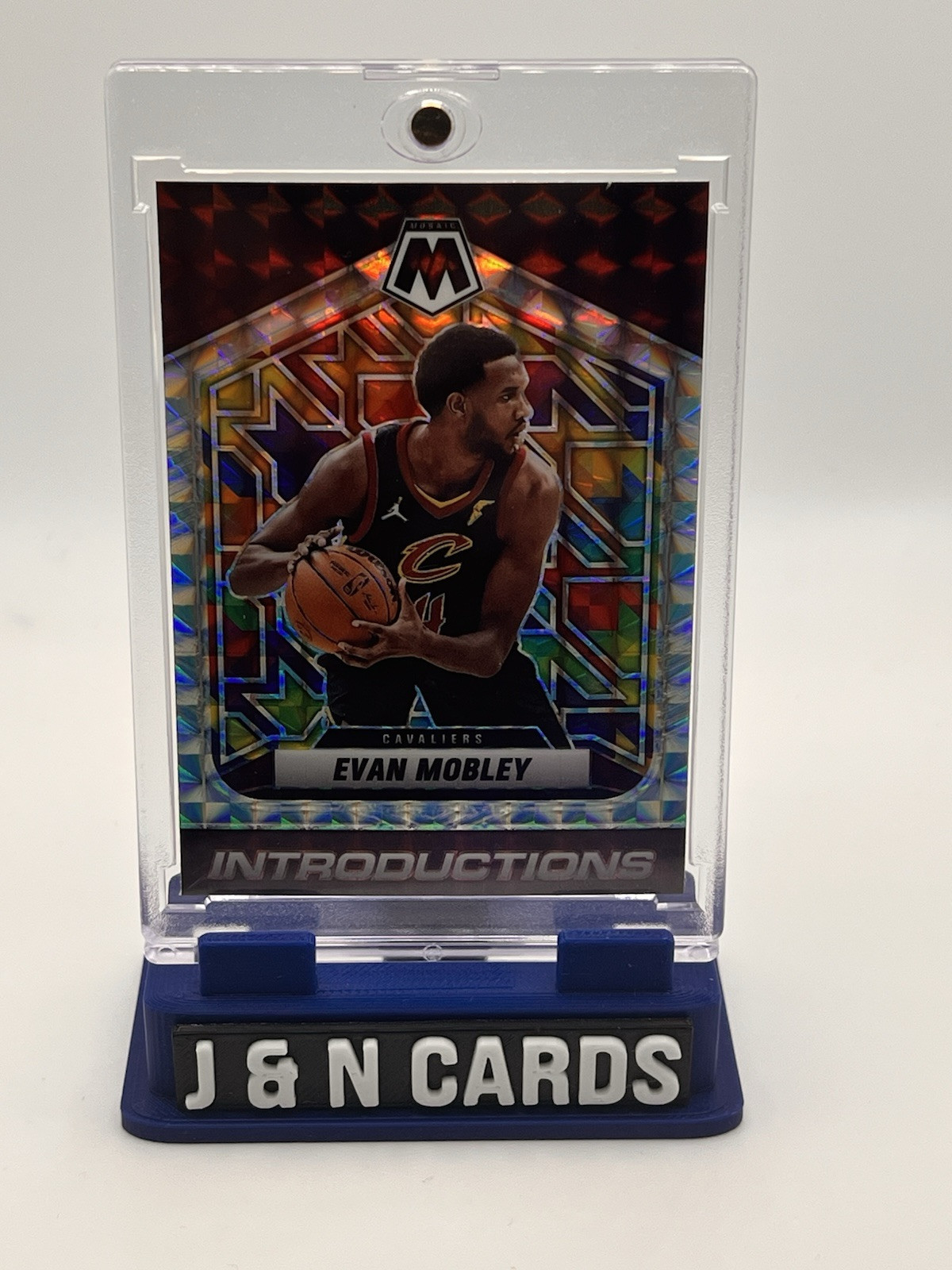 2021-2022 - Evan Mobley - Panini Mosaic Silver Introductions