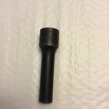 Snap-On Tools USA 1/2" Drive 6pt 10mm Metric Deep Impact Socket SIMM100A Used