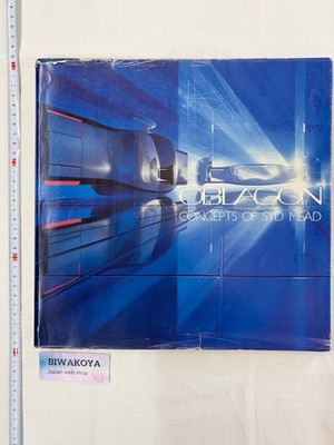 OBLAGON Concept of Syd Mead Fantasy Art Book 1985 From JAPAN Used