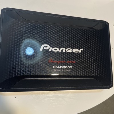 Pioneer Car Audio Amp GM D9605 Champion Series Works Great
