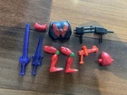 Masters of the Universe LOT MOTU Vintage Parts Accessories Weapons Battle HEMAN