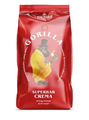 Joerges Gorilla Super Bar Crema Espresso Coffee Beans 1kg
