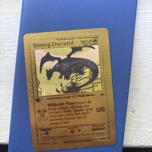 Pokemon Card Shining Gold Charizard 1st Edition Ultra Rare