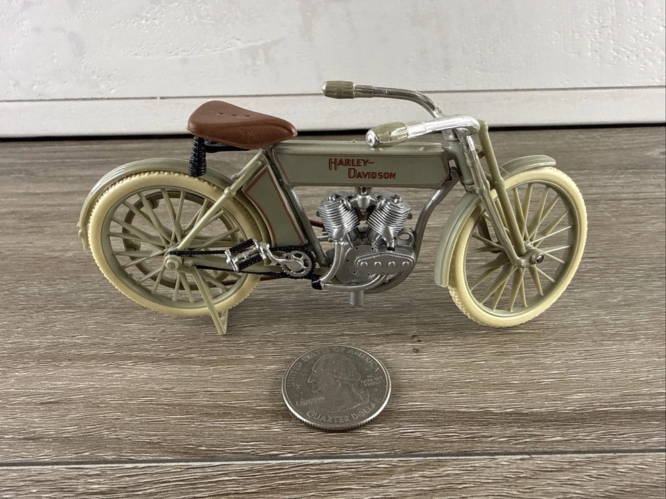 Maisto Harley Davidson 1909 Twin 5D V-Twin escala 1:18 fundido frete grátis - Imagem 2 de 4