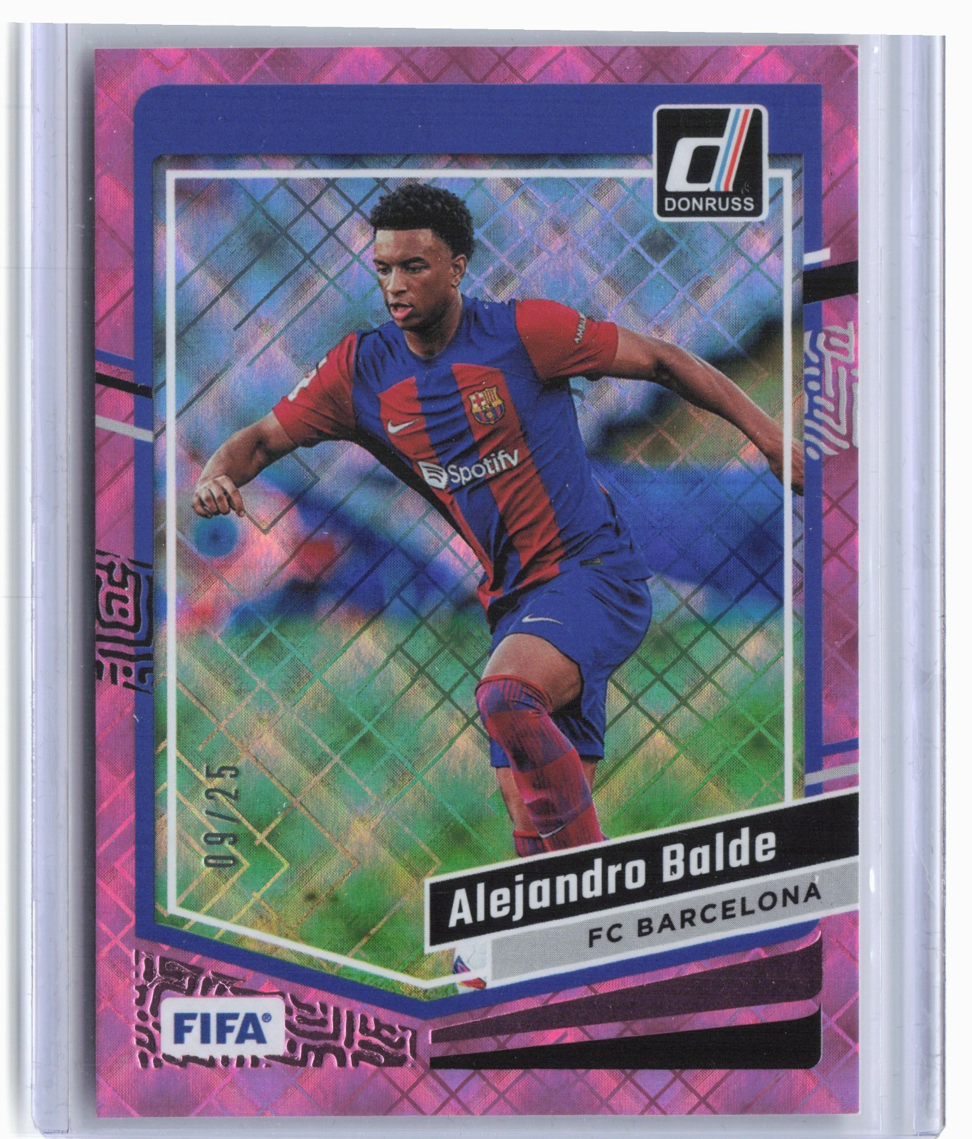 2023-24 Donruss #116 Alejandro Balde Pink Diamond #/25