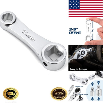 #ad 10 mm Torque Adapter 3 8quot; Drive Metric Torque Extension Adapter CR V Steel... $24.69