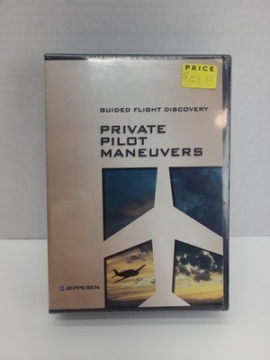 Vtg Jeppesen Guided Flight Discovery Private Pilot Manuvers 5-Disc CD-Rom  Read.