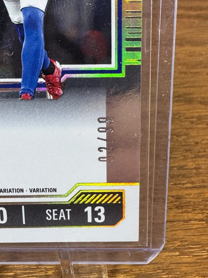 2023 Panini Contenders - Rookie Ticket RPS Jalin Hyatt #115 On Card /99 (AU, RC) - Image 2 of 4