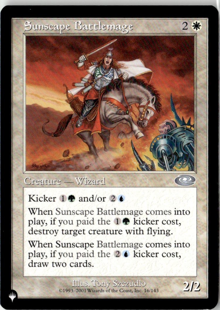 Sunscape Battlemage NM Planeshift Magic 16