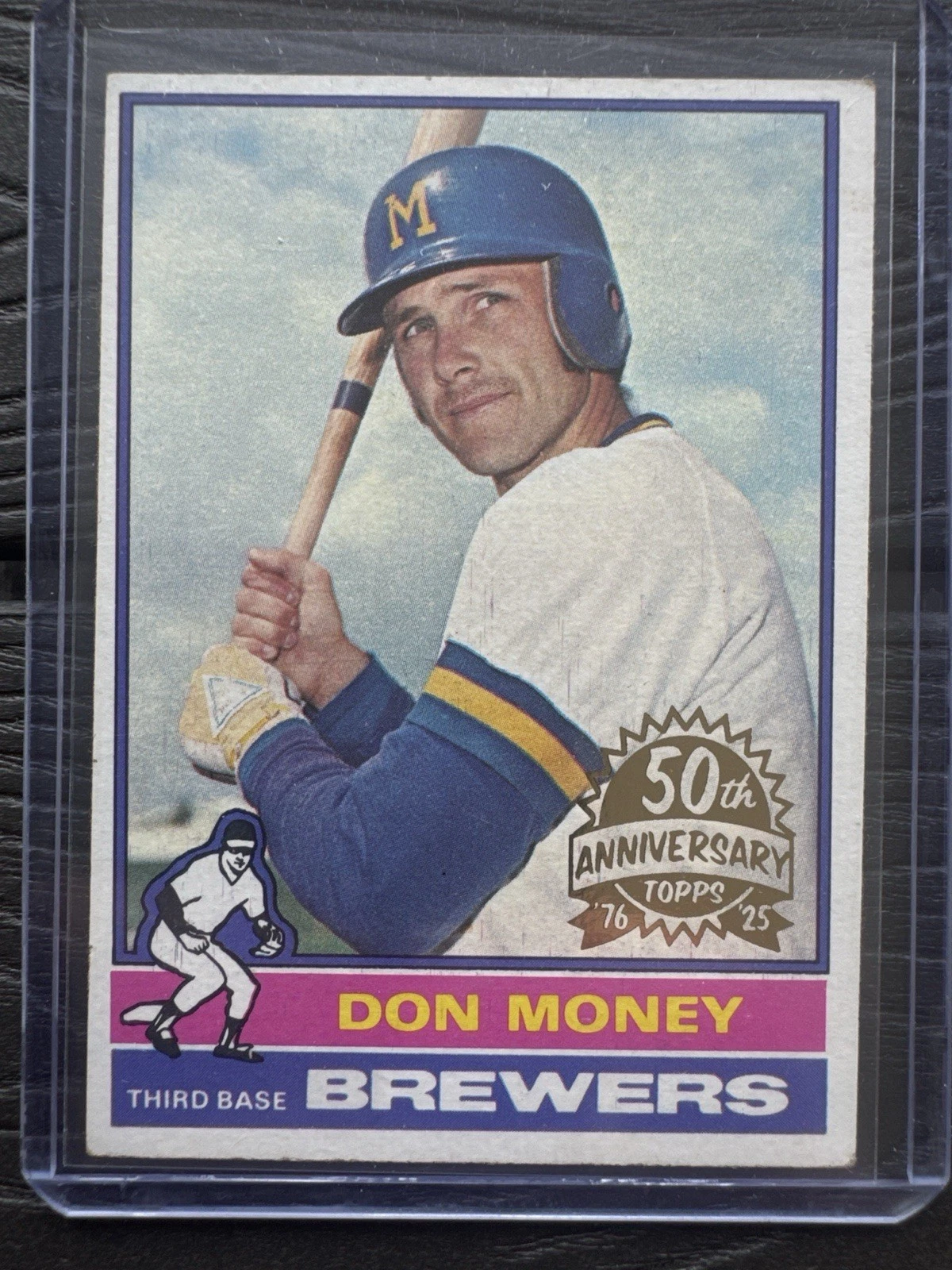 COOL NAME!!!  2025 Topps Heritage - 1976 Topps Originals Buybacks Don Money #402