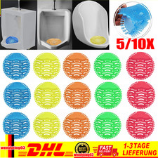 5/10X Urinalsiebe Pissoireinlage Urinalsieb Urinaleinlage Pissoir Spritzschutz