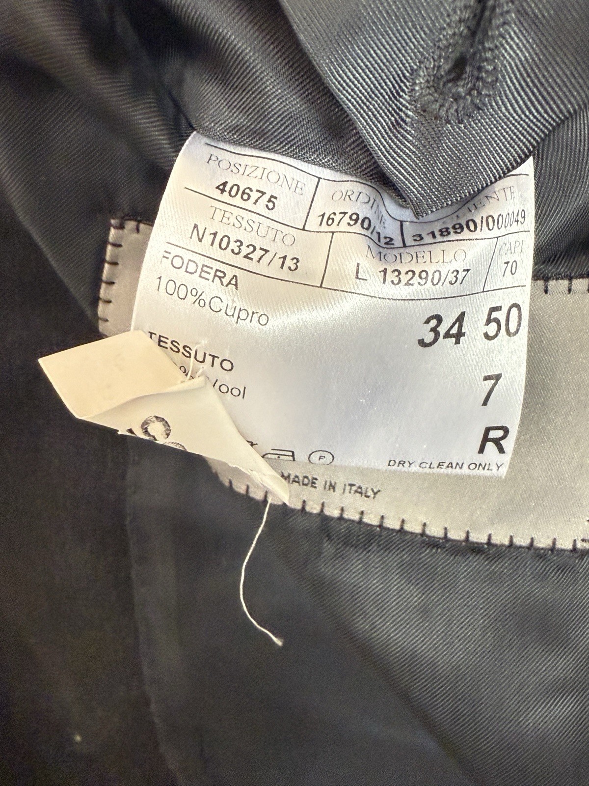 CANALI Solid Gray Modello 13290 Suit Jacket Size … - image 8