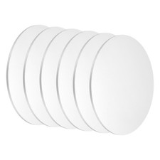 6Pcs Aluminum Disc 3" 80mm Dia 0.08" 2mm Thick Round 5052 Aluminum Sheets