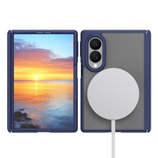 For Samsung Galaxy Z Fold 8Ultra 8 7 Mag Safe Clear Back Hinge Protection Case