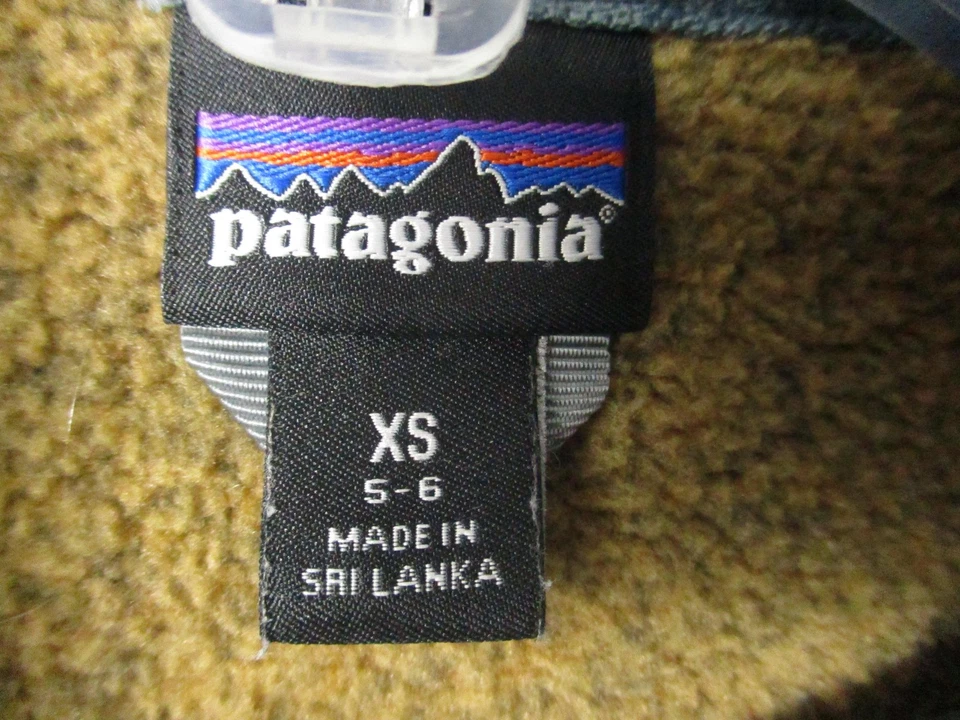 Suéter Patagonia Better 1/4 Cremallera Pullover Juvenil XS 5-6 Nido Marrón Polar 65706 Foto 3 de 4