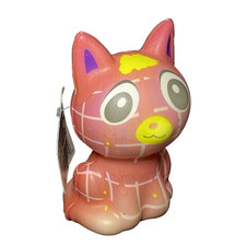 Squishy Toy Cat Unique Drip Plaid Soft Foam AntiStress Sensory Desk Pet Animal L