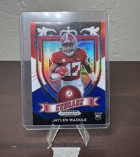 2021 Panini Prizm Draft Picks - Crusade Jaylen Waddle #169 Red White & Blue...