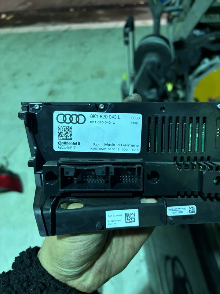 Audi A4 A5 8k 8t Klimabedienteil Clima Control Unit Climate Panel 8K1820043L - Image 2 of 2