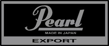 vintage Pearl EXPORT type vinyl shell badge. ...