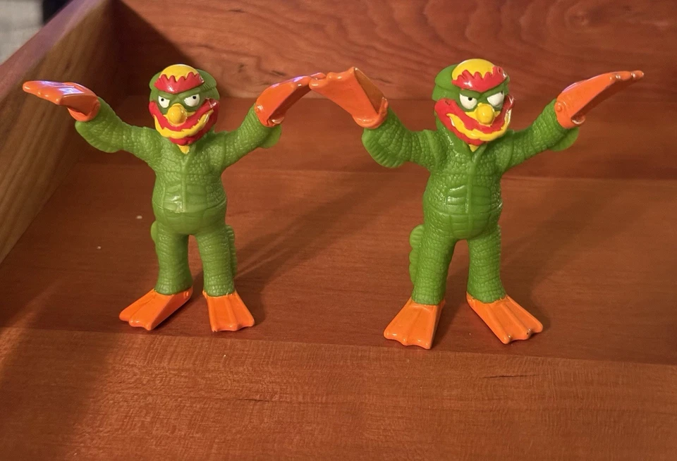 Lot of BK Burger King The Simpsons Halloween Theme Loose Figure Toys Creepy NICE - Image 2 of 4