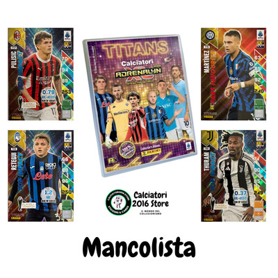 Adrenalyn XL Titans 2025 Mancolista - Choose Cards 101 to 200