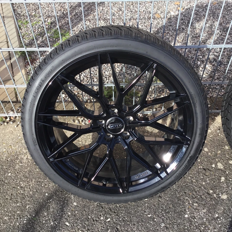 4x Dotz Suzuka Black Felgen 20 Zoll + Reifen - Bild 2 von 4