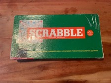 ORIGINAL SCRABBLE VON SPEAR-SPIELE, BUCHSTABEN AUS HOLZ BRETTSPIEL