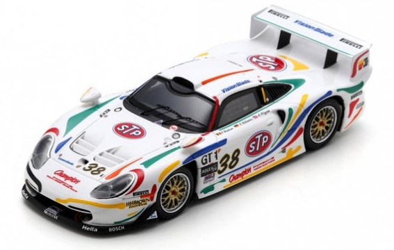 Porsche 911 GT1 miniature idée cadeau collectionneur Spark