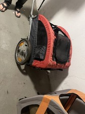 Trixie Fahrradanhänger für Kleine und Mittelgroße Hunde Fahrrad