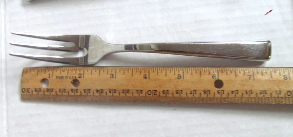 Sambonet Imagine flatware 6 Fish Forks 2 teaspoons - Image 4 of 4