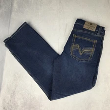 Cody James Mens Blue Jeans 33x30 Denim Bootcut Western Cowboy 100% Cotton 