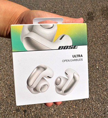 Bose Ultra Open Earbuds Wireless Bluetooth Ear-Hook In-Ear White 881046-0020